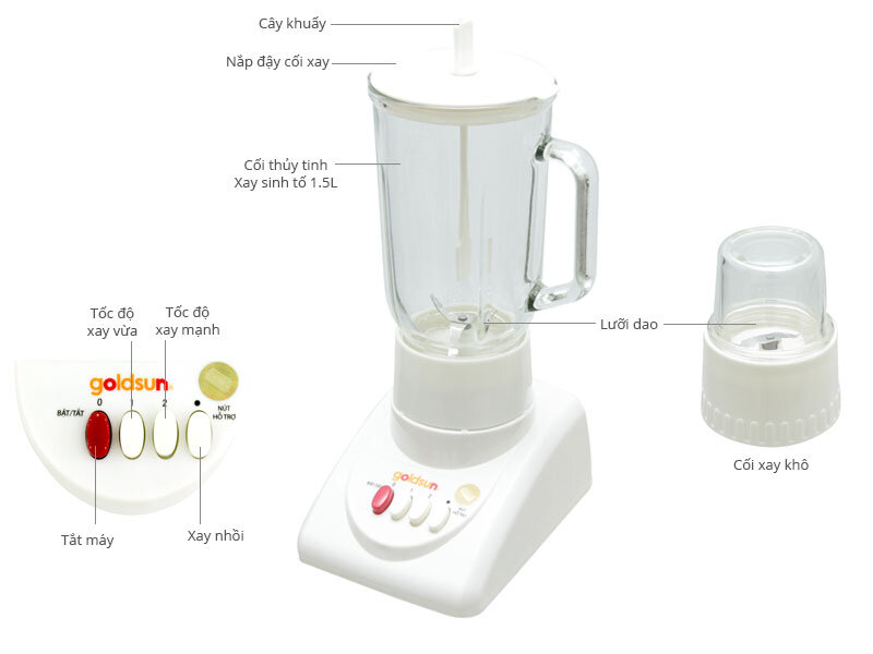 Máy xay sinh tố Goldsun BL-GTY02 1.5 lít