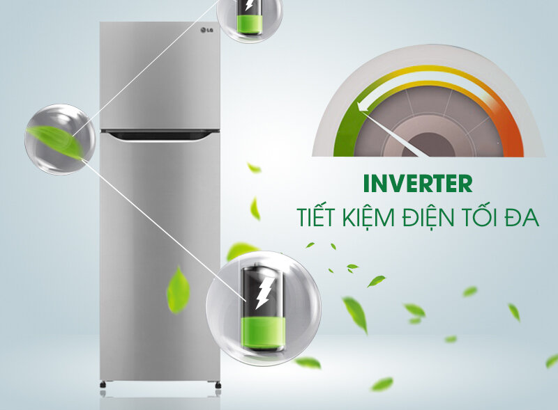Tủ lạnh LG GN-L208PS APZPEVN 208 lít Linear Inverter Tủ lạnh LG GN-L208PS APZPEVN 208 lít Linear Inverter