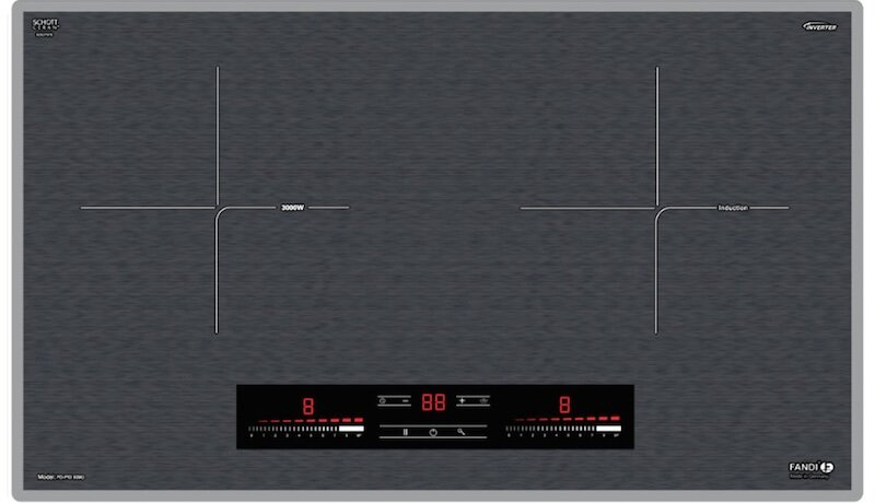 Bếp từ đôi Fandi FD-PID939G thiết kế sang trọng, tiết kiệm không gian