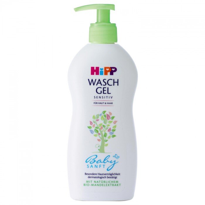  Sữa tắm gội cho bé 2 trong 1 HiPP 400ml