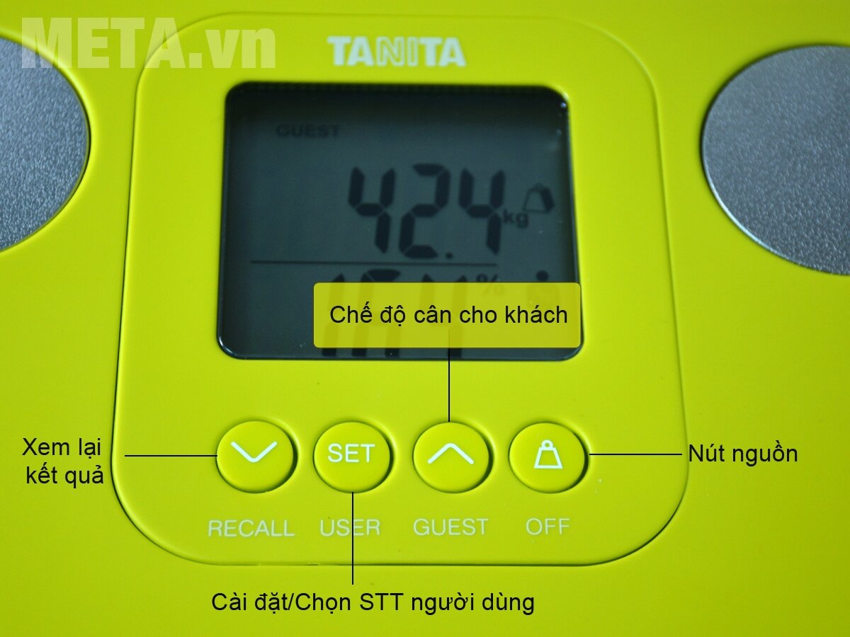 Cân sức khỏe và phân tích cơ thể Tanita BC-730
