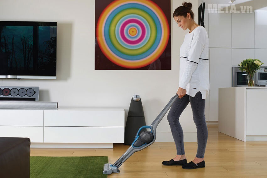 Máy hút bụi cầm tay pin sạc Black