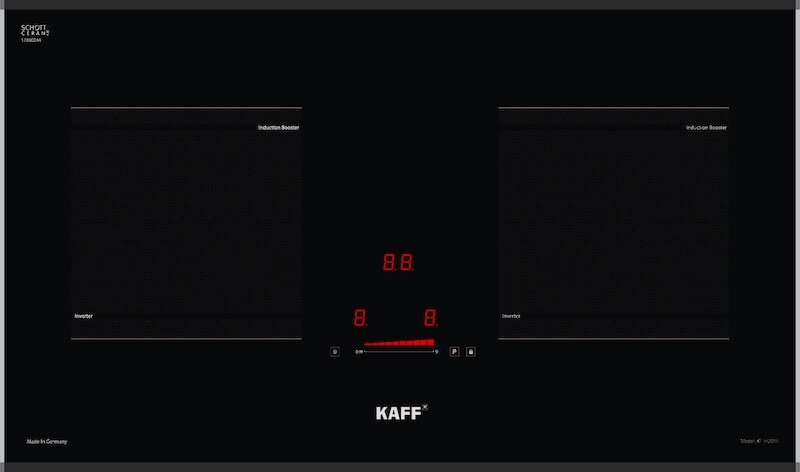 Bếp từ Kaff KF-IH201II sở hữu thiết kế tinh tế, sang trọng