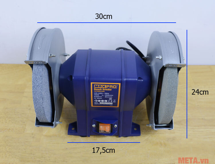Máy mài 2 đá Maxpro MPBBG200