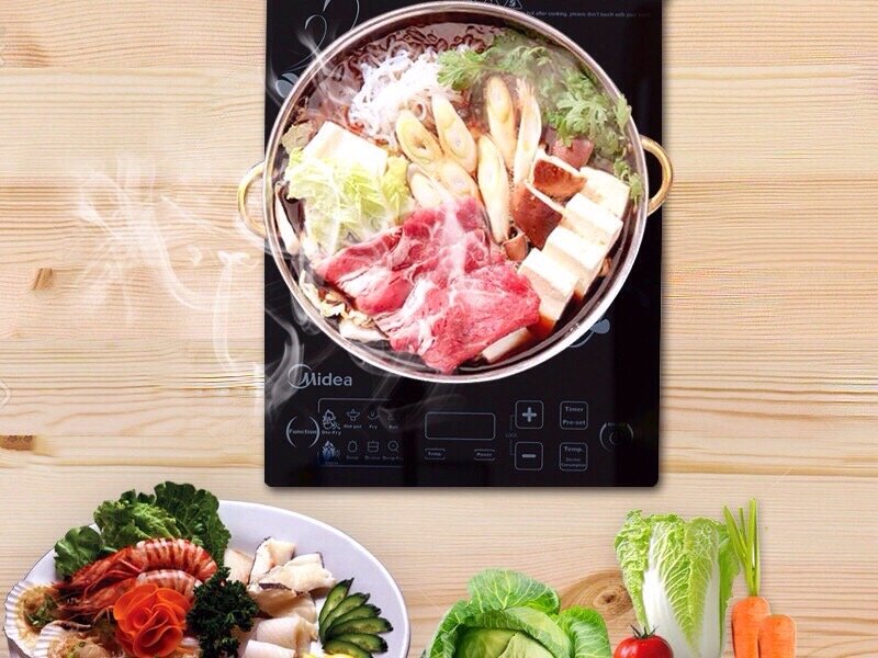 Bếp từ Midea MI-SV21DM Bếp từ Midea MI-SV21DM