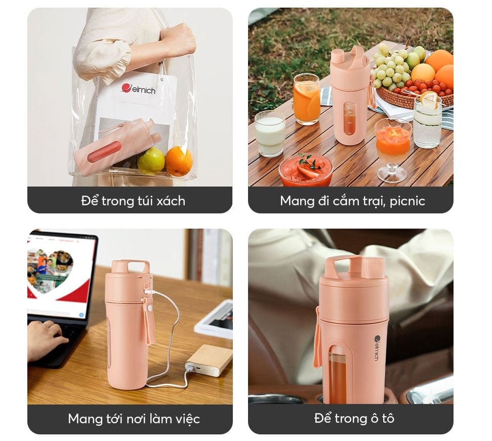 Máy xay sinh tố dễ mang theo Máy xay sinh tố
