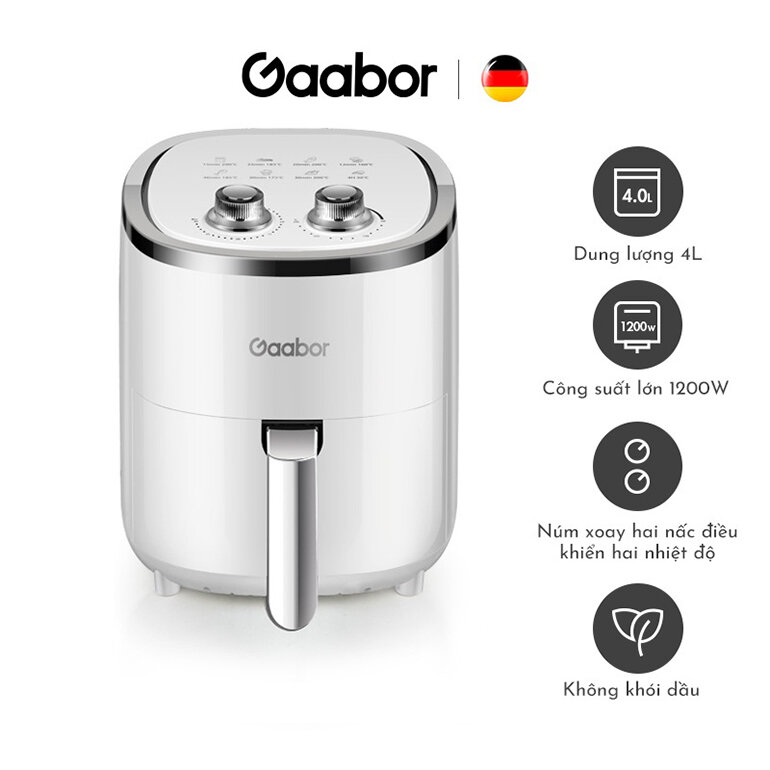 Nồi chiên không dầu GAABOR GA-M4A 