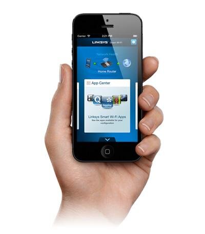 Bộ phát Wifi chuẩn N Linksys EA2750 600 Mbps, 2 băng tần