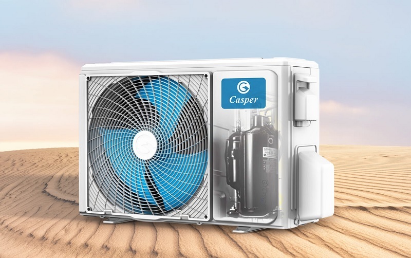 Điều hòa Casper Inverter 18000 BTU 1 chiều TC-18IS36 gas R-32 6 Điều hòa Casper Inverter 18000 BTU 1 chiều TC-18IS36 dàn nóng bền bỉ