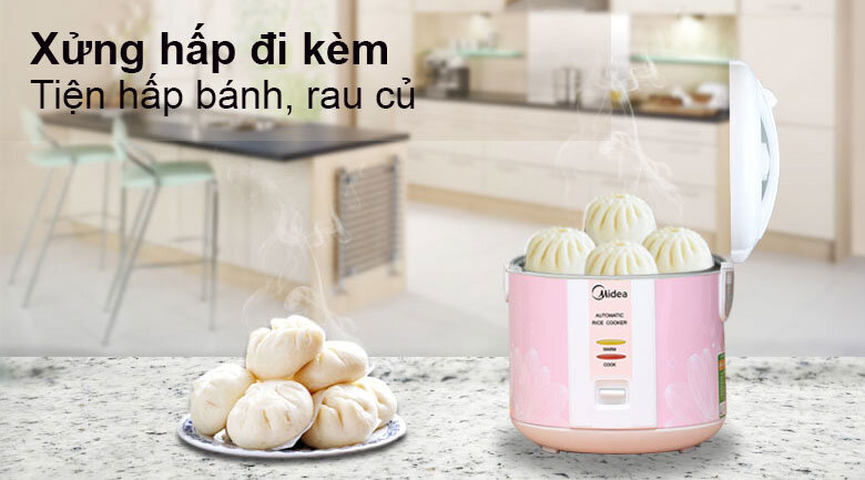 Nồi cơm điện Midea 1.8 lít MR-CM1805 Nồi cơm điện Midea 1.8 lít MR-CM1805