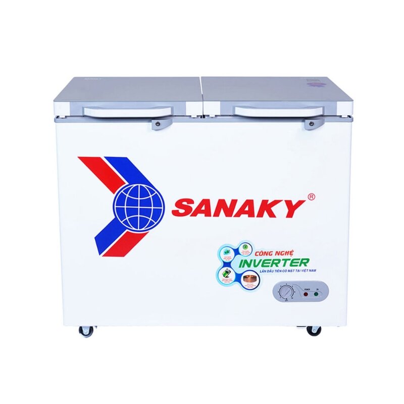Tủ đông Sanaky inverter 1 ngăn 210 lít VH-2599A4K