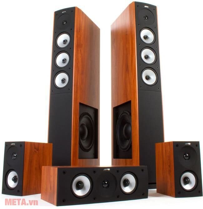 Bộ loa Jamo S628 HCS Black/Dark Apple