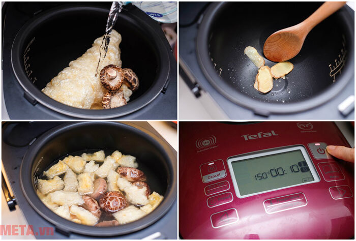 Nồi cơm điện cao tần Tefal RK803565 1 lít