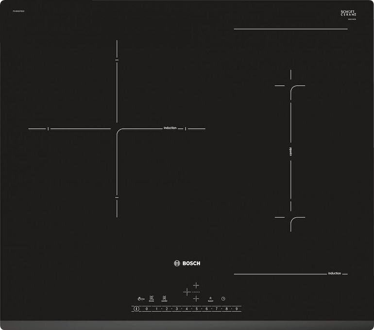 Bếp từ âm 3 vùng nấu Bosch PVJ611FB5E