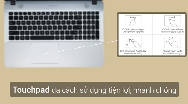 Laptop Asus X441NA N3350/4GB/500GB/Win10/(GA017T)