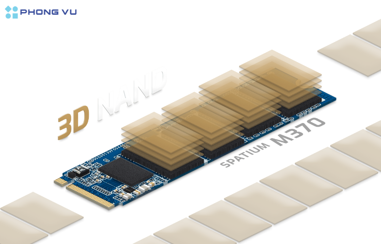 Công nghệ 3D-NAND hiện đại trên ổ cứng MSI SPATIUM M370