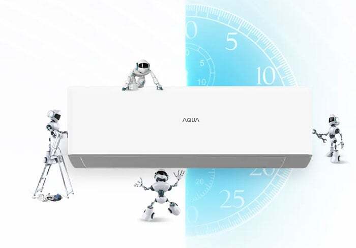 máy lạnh AQUA 2.5HP AQA-R24PC có cấu trúc đơn giản, dễ lắp đặt máy lạnh AQUA 2.5HP AQA-R24PC có cấu trúc đơn giản, dễ lắp đặt