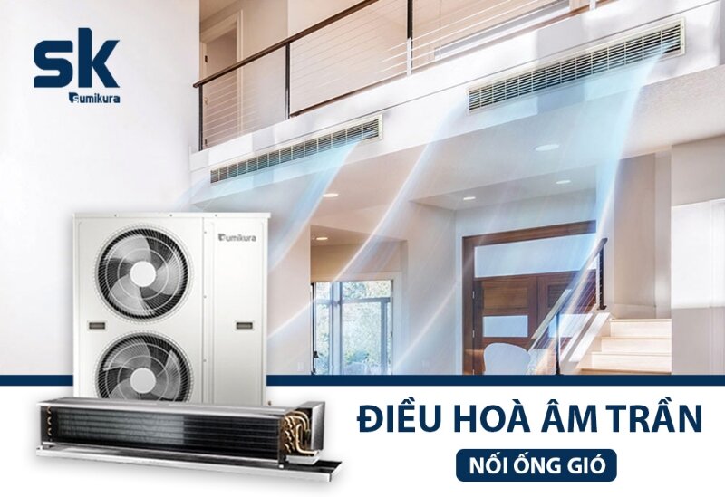 điều hòa giấu trần nối ống gió Sumikura 26000 BTU 2 chiều ACS/APO-H360 gas R-410A