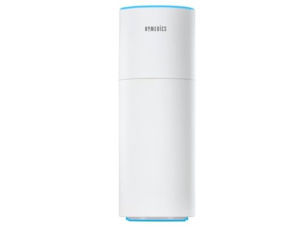 Máy tạo ẩm mini công nghệ siêu âm dùng pin sạc Homedics UHE-CMP15-WT