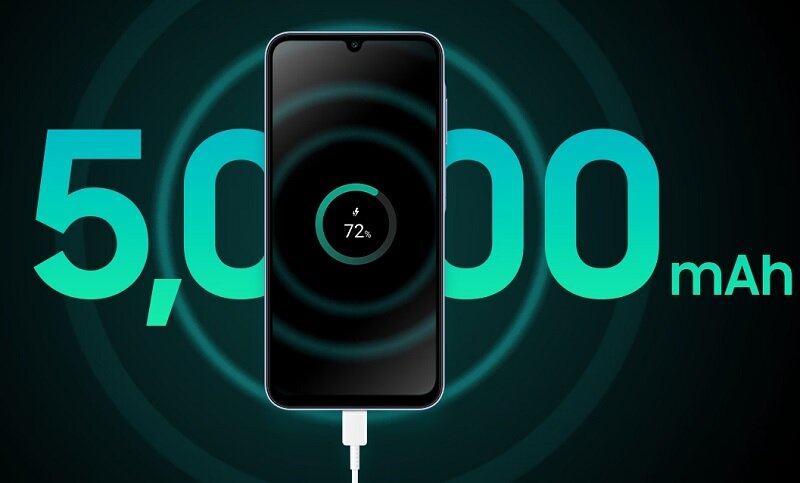 Điện thoại Samsung Galaxy A25 5G 6GB/128GB dung lượng pin