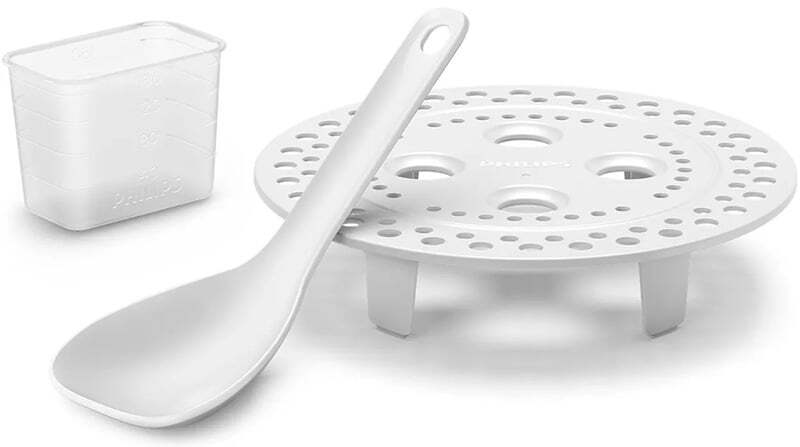Philips HD2151/66 được trang bị nhiều phụ kiện Philips HD2151/66 được trang bị nhiều phụ kiện