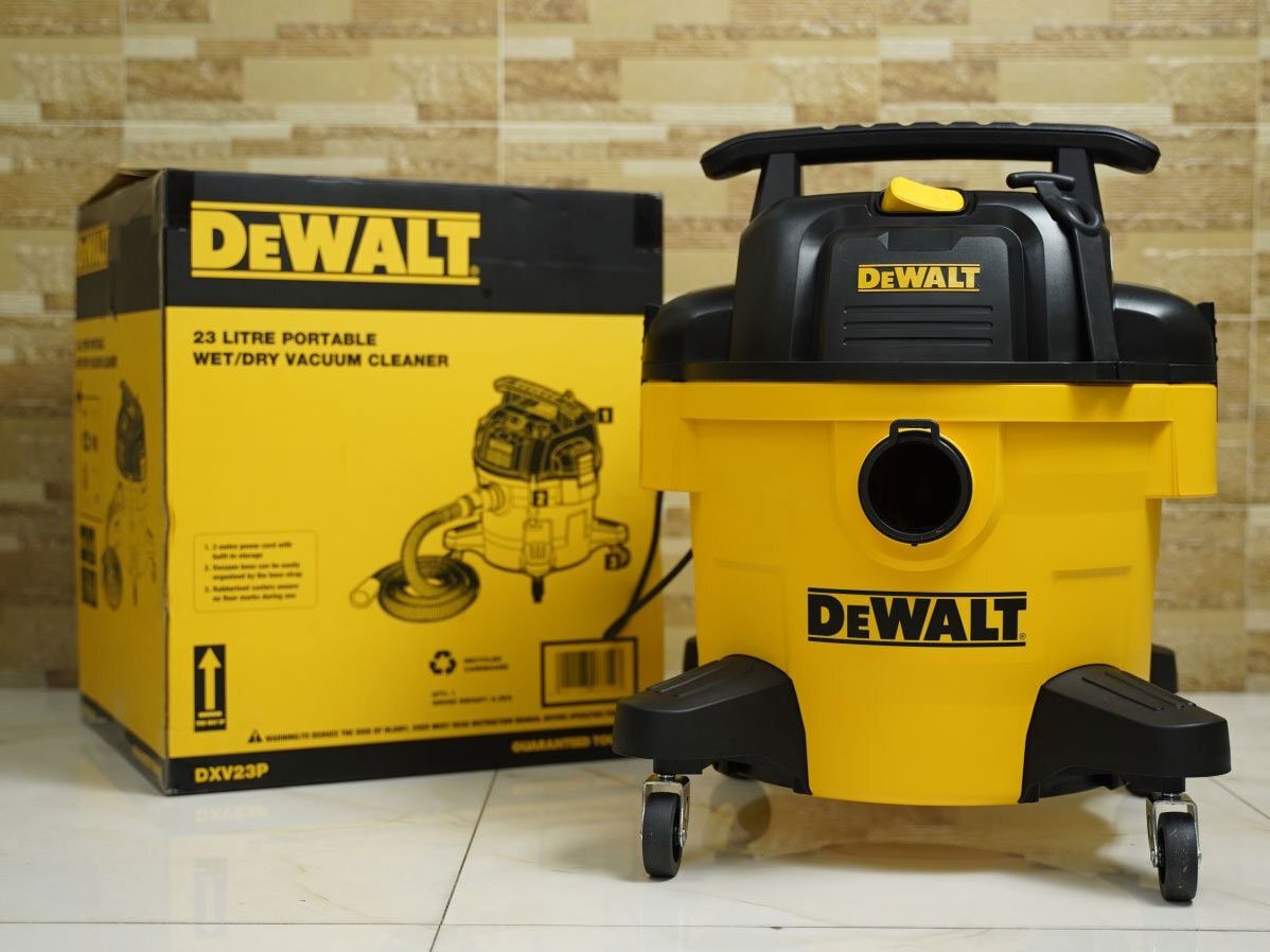 Máy hút bụi 3 chức năng ướt/khô/thổi Dewalt DXV23P Máy hút bụi 3 chức năng ướt/khô/thổi Dewalt DXV23P
