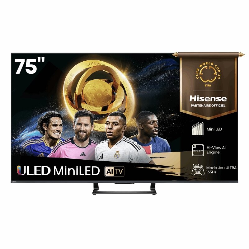 Smart Tivi ULED Hisense AI 4K 75 inch 75U7Q