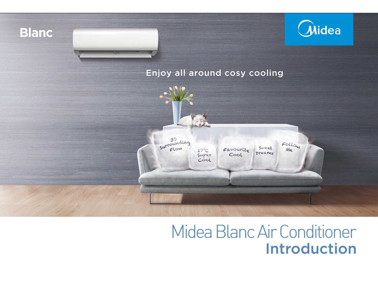 Máy lạnh Midea 1 HP MSMA3-10CRN1 Máy lạnh Midea 1 HP MSMA3-10CRN1