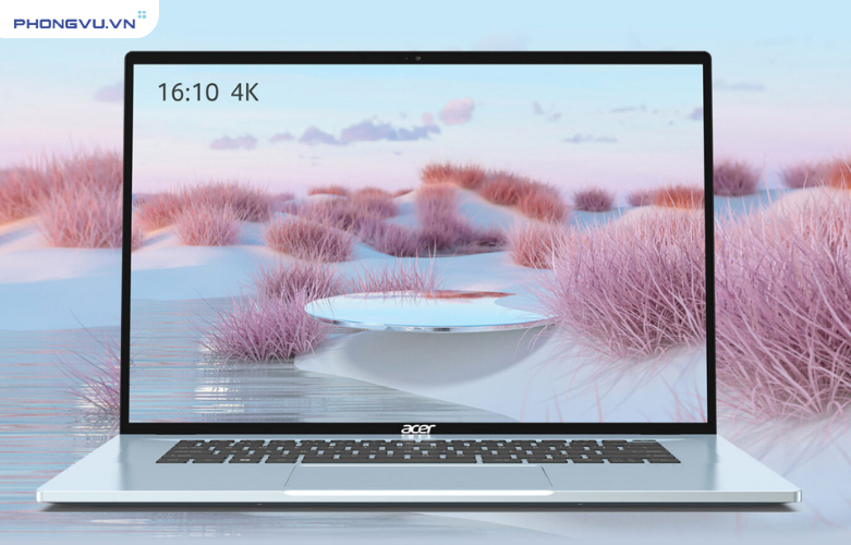 Khung hình 16:10 cho góc nhìn hiển thị rộng rãi, thoải mái