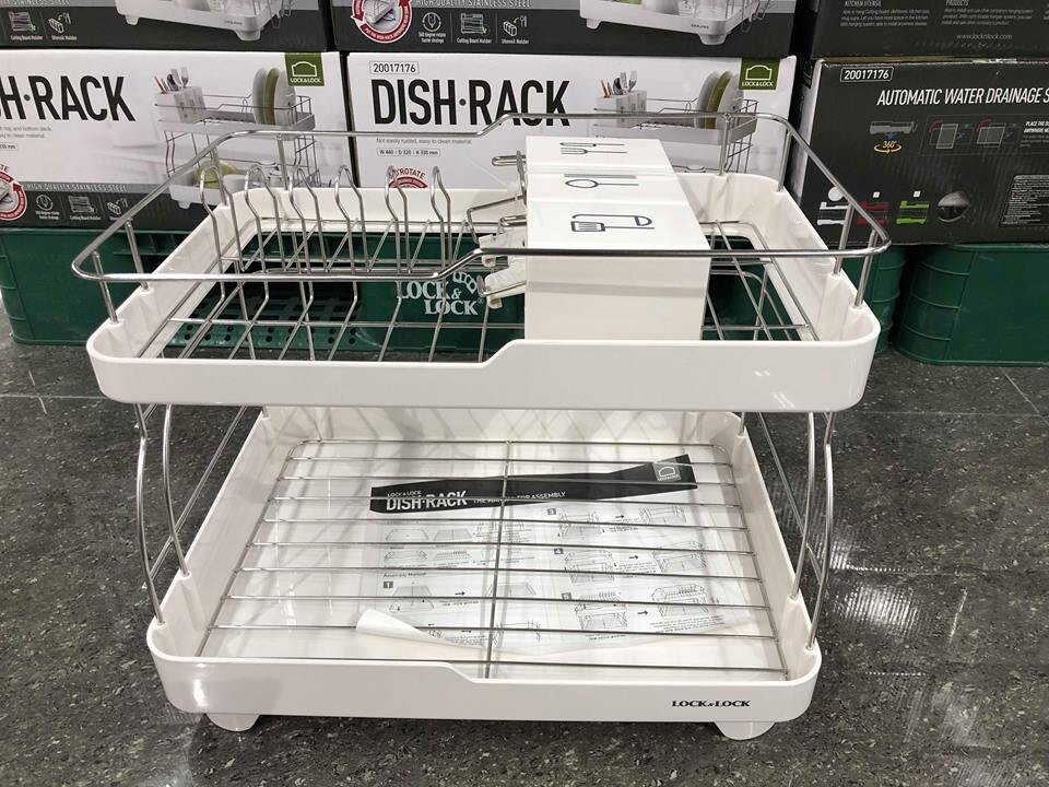 Kệ chén đĩa 2 tầng Lock Kệ chén đĩa 2 tầng Lock