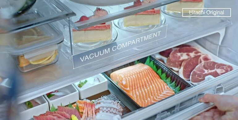 Tủ lạnh Hitachi Inverter 615 lít R-WX620KV