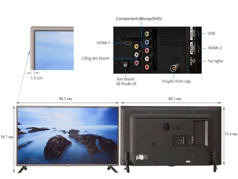 Tivi LED LG 39LB561T 39 inch Tivi LED LG 39LB561T 39 inch
