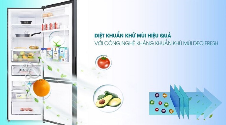 tủ lạnh Aqua 2 cánh 320l AQR-B379MA