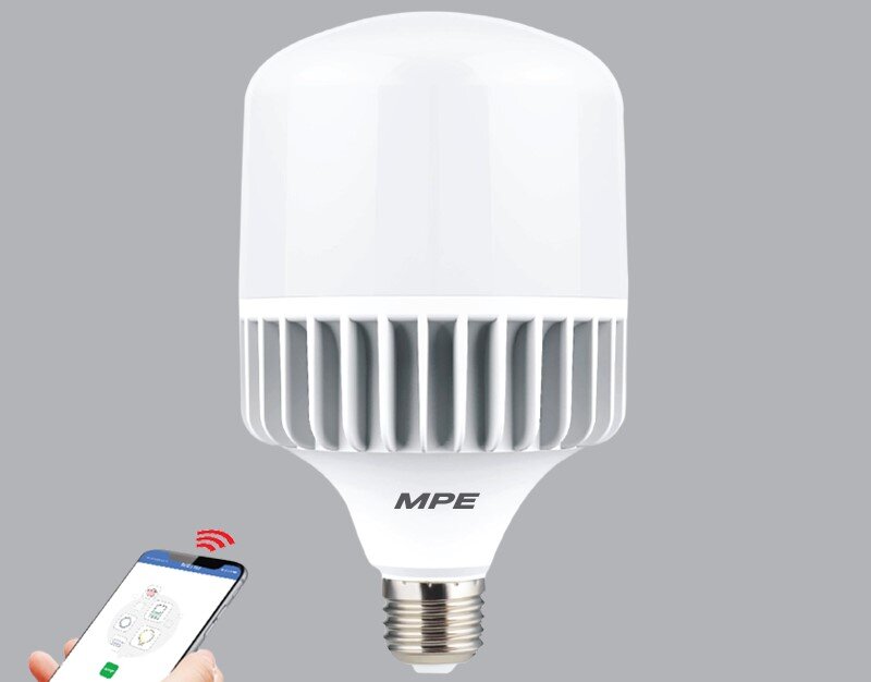 Đèn Led Bulb smart wifi 30W MPE LB 30 SC hoạt động theo công nghệ bán dẫn