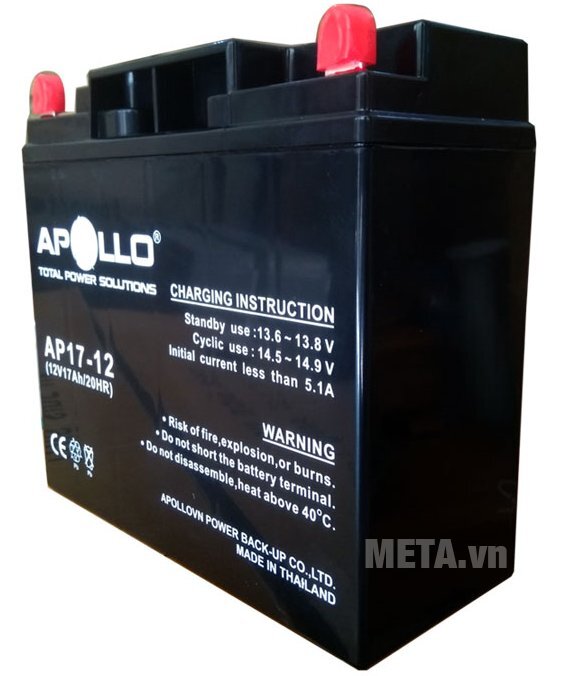 Ắc quy Apollo 12V 17Ah AP17-12