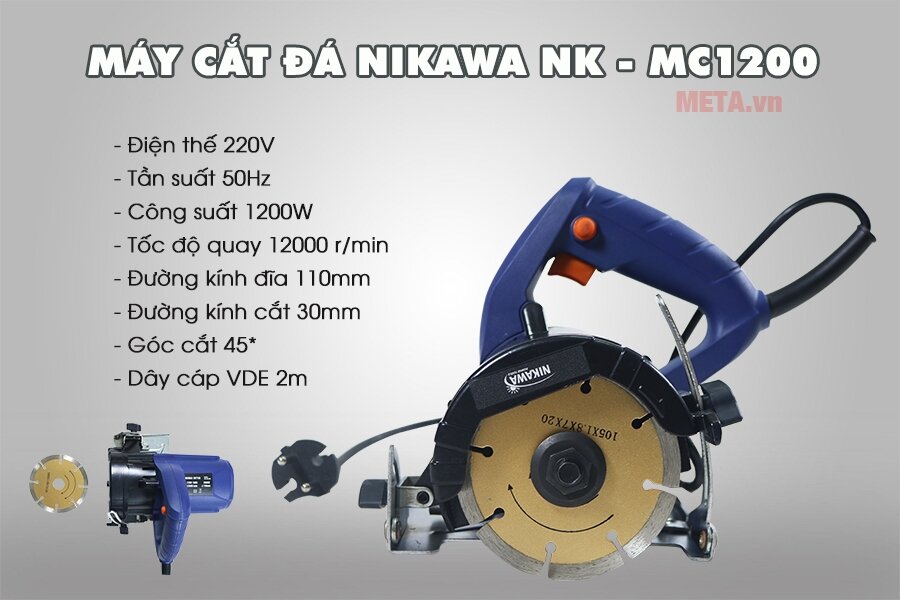 Máy cắt đá NK-MC1200 Máy cắt đá NK-MC1200