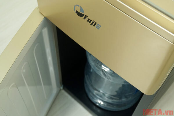 Cây nước nóng lạnh kết hợp với bàn pha trà, cafe FujiE WD3000E