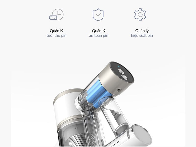 Máy hút bụi kép không dây Lacuzin LCZ2116