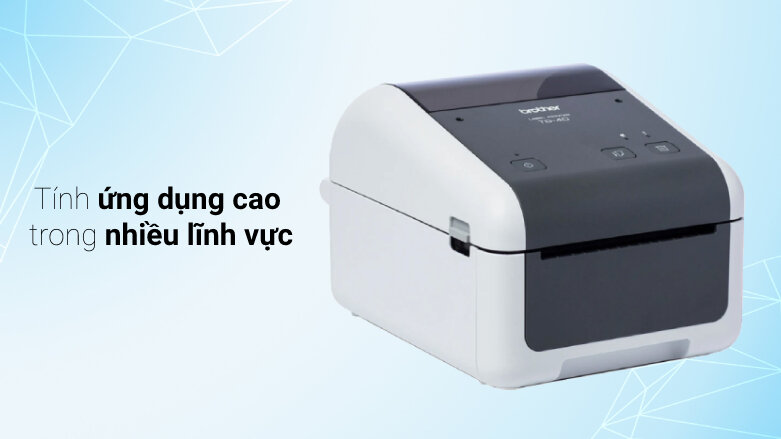 Máy in nhãn Brother TD-4420DN | Ứng dụng cao nhiều lĩnh vực