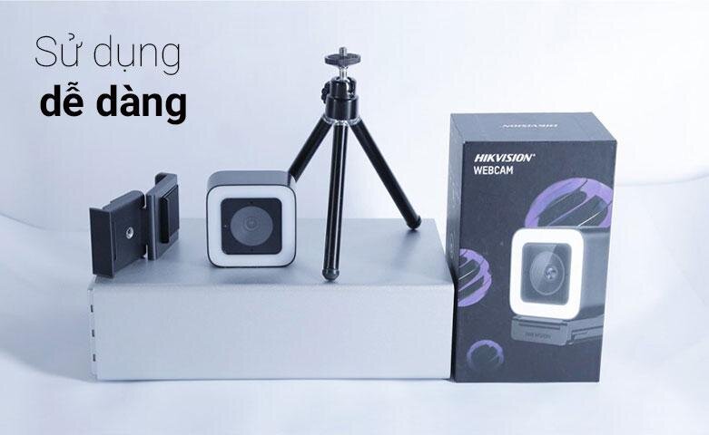 Webcam Hikvision DS-UL4 | Sử dụng dễ dàng