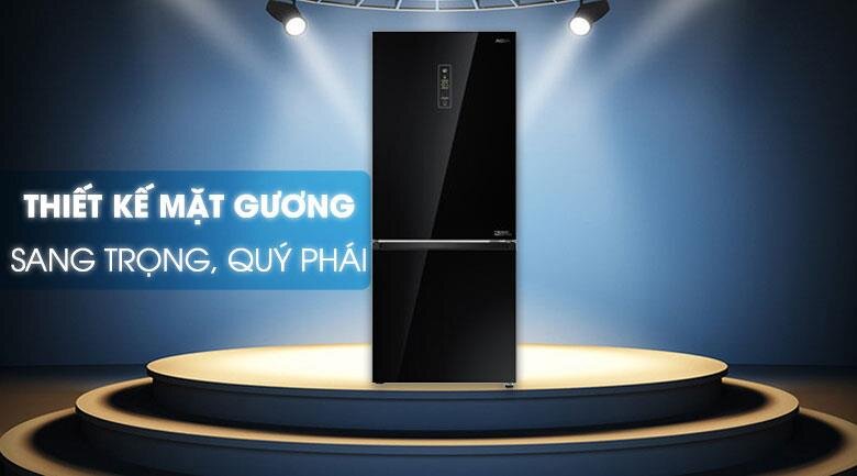 Tủ lạnh Aqua AQR-IG338EB(GB) - 292L Inverter