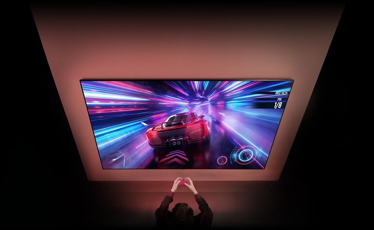 Smart tivi QNED LG 4K 75 inch 75QNED80SRA hỗ trợ chơi game