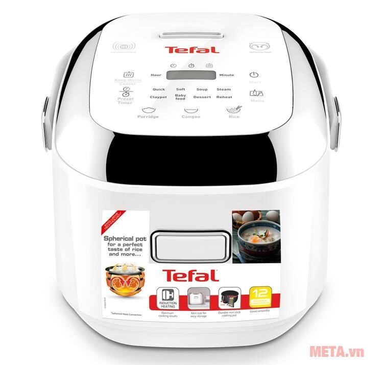 Nồi cơm điện cao tần Tefal RK604165 0.7 lít