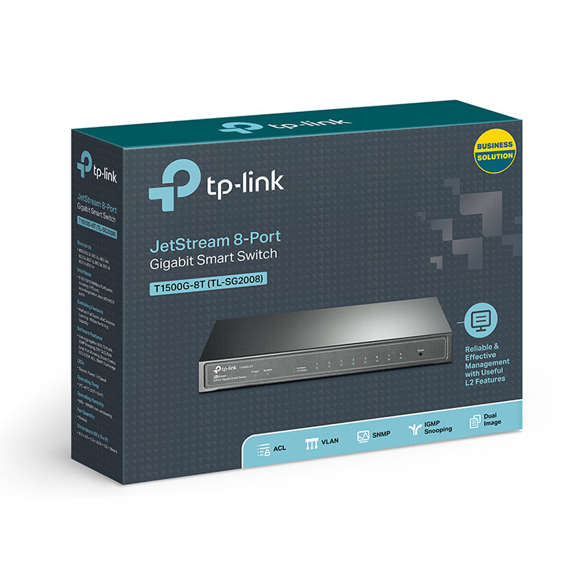 Switch TP-Link T1500G-8T/TL-SG2008  ảnh 1