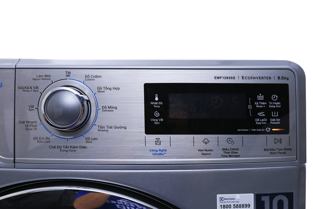 Máy giặt Electrolux Inverter 9.5 kg EWF12935S Máy giặt Electrolux Inverter 9.5 kg EWF12935S
