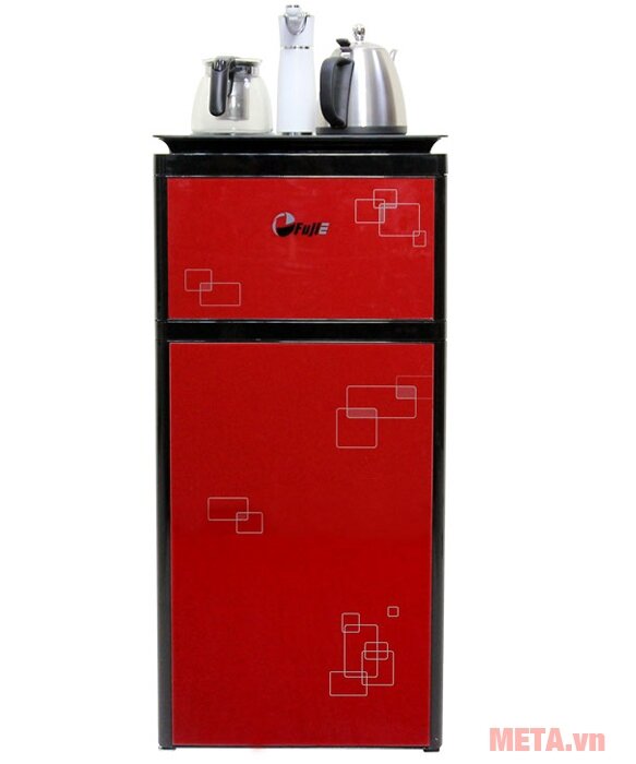 Cây nước nóng lạnh kết hợp với bàn pha trà, cà phê FujiE WD3000C