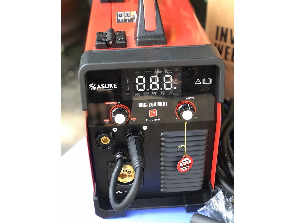 Máy hàn có màn hình Led Sasuke MIG 250 Mini