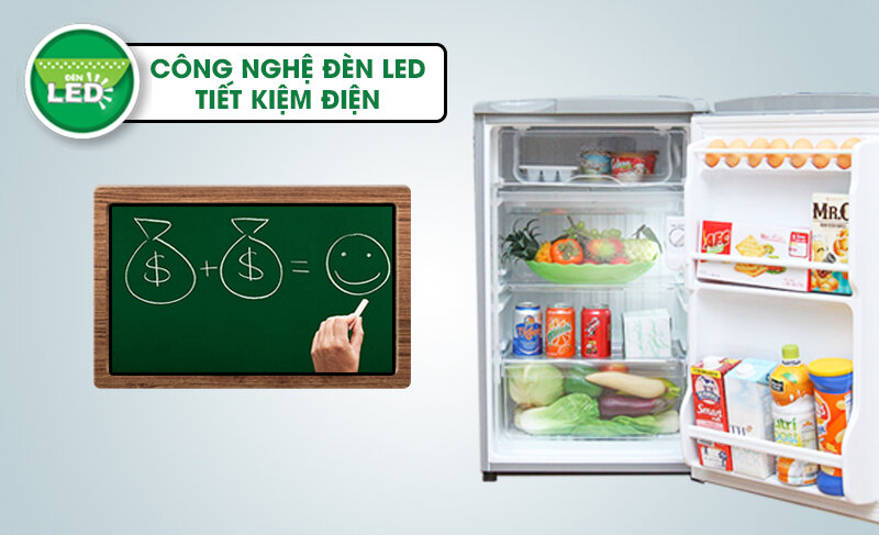 Tủ lạnh Aqua 90 lít AQR-95AR Tủ lạnh Aqua 90 lít AQR-95AR