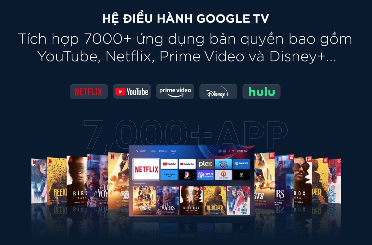 Máy chiếu thông minh có giao diện dễ dùng Máy chiếu thông minh