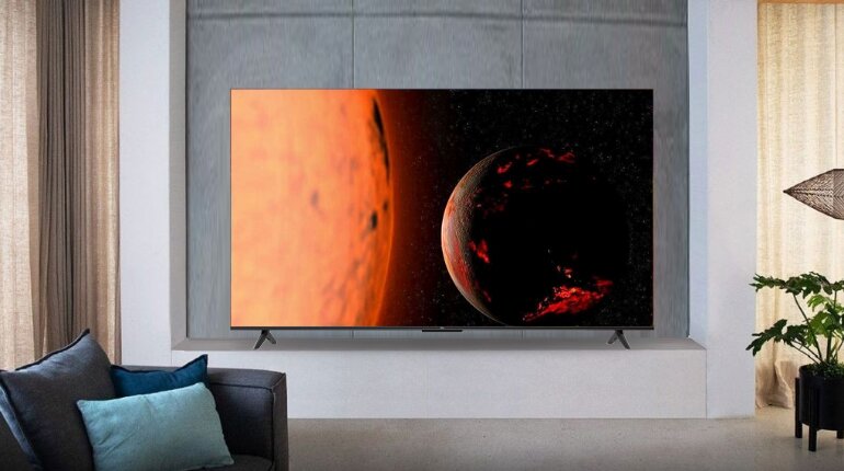 thiết kế google tivi tcl 4k 65 inch 65p635